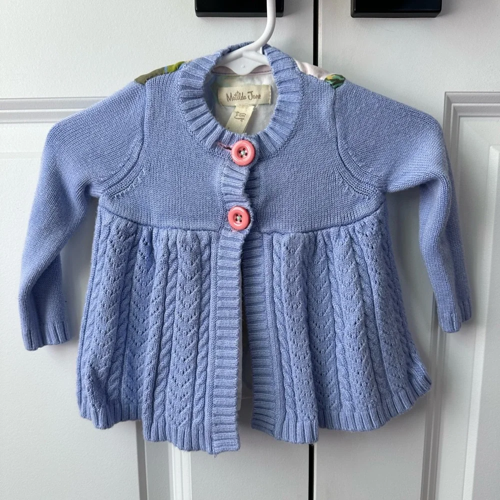 Matilda Jane (The Adventure Begins) I Spy Cardigan Sweater (Size 3-6 Months)